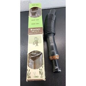 Vintage SCOTT game call/duck call # 1401 with box Works Great,